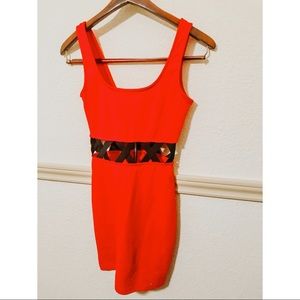 Red Body con Mini Dress